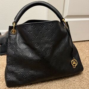 Louis Vuitton Empreinte Artsy MM Black Bag